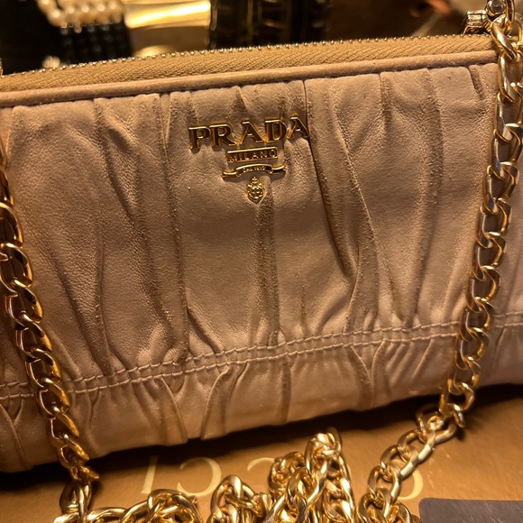PRADA Authentic, Clutch, Bifold Wallet, Crossbody. - Picture 14 of 16